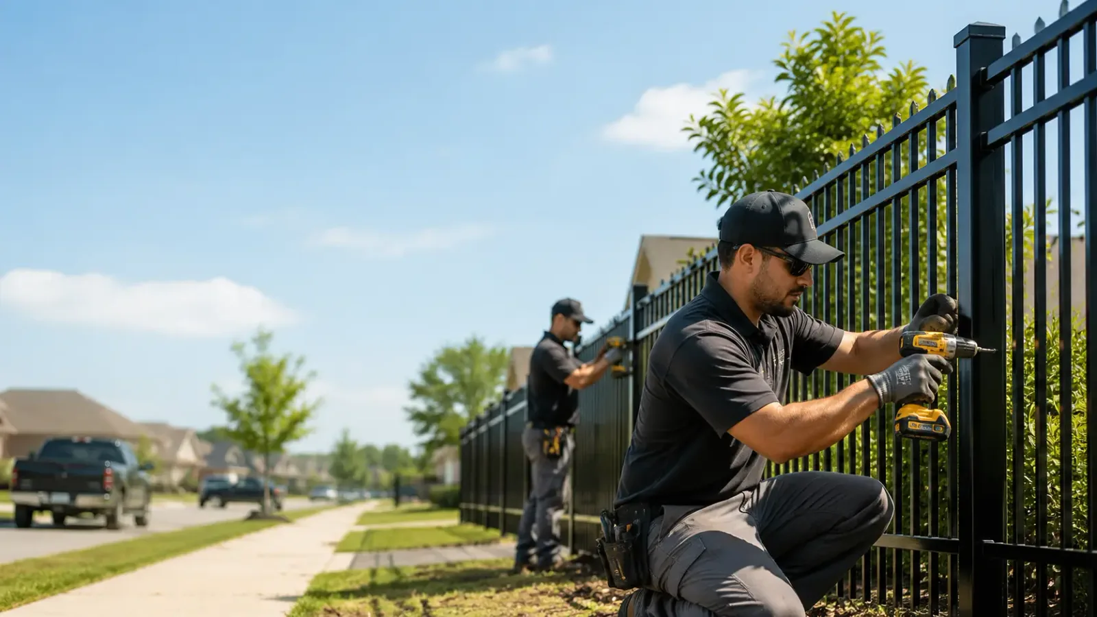 Metal Fence Installation in Pollock, LA